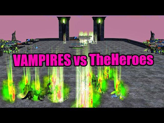 GvG VAMPIRES vs TheHeroes / Asterios х55 Hunter Lineage 2