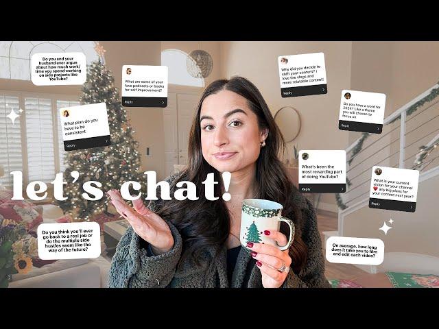 LETS CHAT! going back to a 9-5? why I left Amazon, do I fight with my husband? & more! 