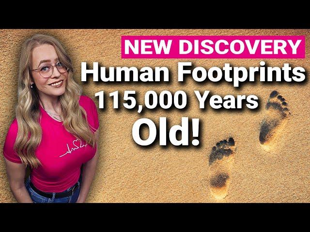 115,000 Year Old Human Footprints In Saudi-Arabia