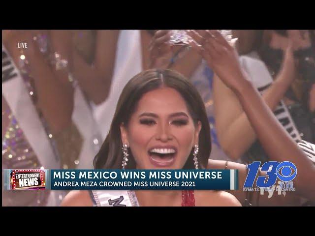 Miss Mexico wins Miss Universe