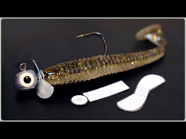 How to make a Lure Prop from a Drink Can. | Lure Making Templates.