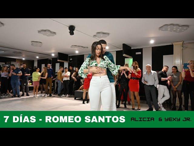 Romeo Santos - 7 Días / Alicia y Yexy Jr. La Vaina Zaragoza Sensual Life