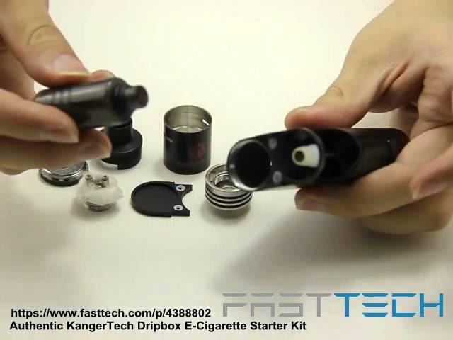 Authentic KangerTech Dripbox E-Cigarette Starter Kit at FastTech.com