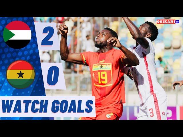 SUDAN vs GHANA(2-0) ALL GOALS & EXTENDED HIGHLIGHTS - AFCON QUALIFIER… سودان vs غانا || BLACK STARS