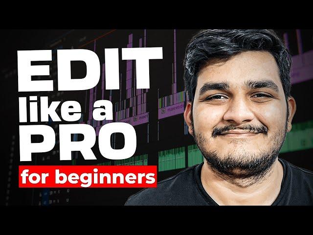 How to Edit YouTube Videos for Beginners -(Full Guide) // Video Editing Course for PC
