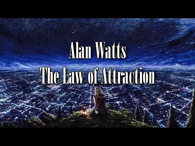 Alan Watts - The Law Of Attraction (With binaural Music)