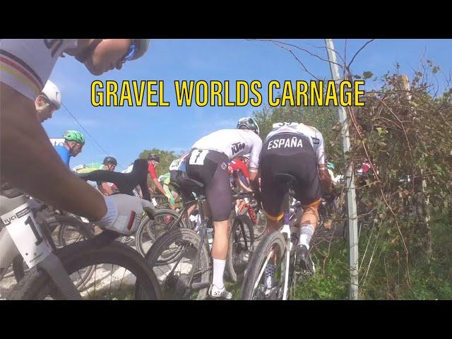 Gravel Worlds carnage