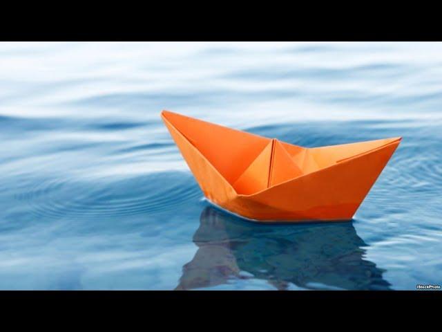 Cách gấp thuyền giấy đơn giản nhất | How to make a paper boat