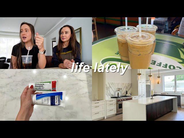 LIFE LATELY | high risk pregnancy, parent's new house tour, safe acne meds, coffee shop!