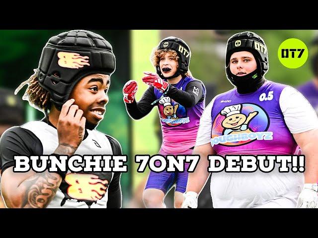 CRAZIEST 7ON7 LEAGUE EVER IS BACK!! BUNCHIE YOUNG VS DOUGHBOYZ LIVE  (OT7 Dallas Day 1)