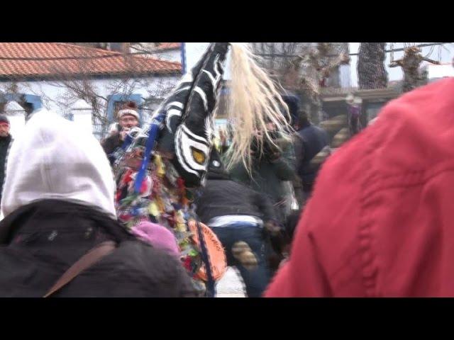 Spanish village chases away evil in new year tradition