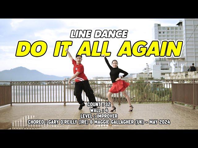 DO IT ALL AGAIN - LINE DANCE - ULD SQUAD MANADO #dance #linedance #theuniversallinedanceindonesia