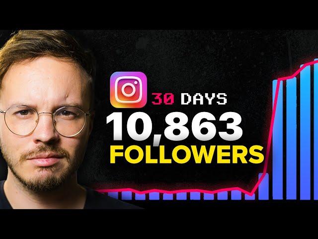 How To ACTUALLY Grow 10k Instagram Followers in 2024