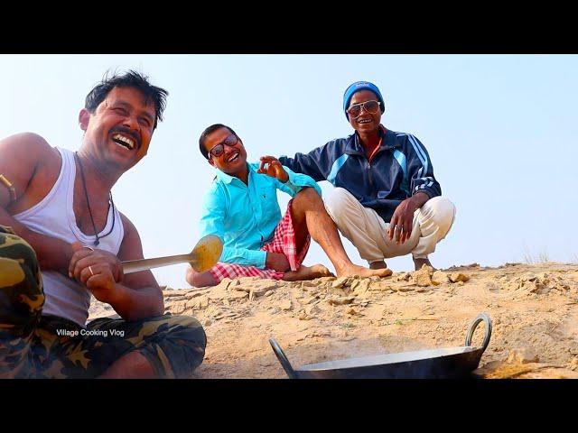 Ever you seen DulalFish We all enjoying our village feast | Sundarban Big Crab Cooking & Eating