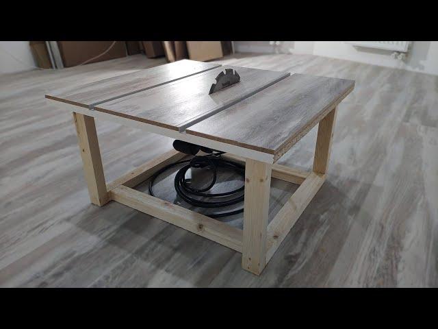 Простая настольная пила своими руками / Making a simple table saw