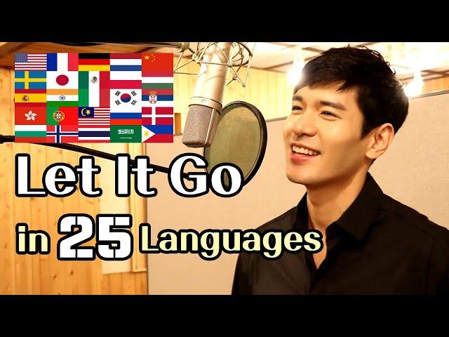 Let It Go (Frozen) Multi-Language Cover in 25 Different Languages - Travys Kim