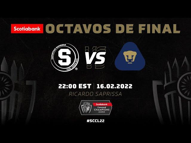 Resumen del partido SCCL22: Dep. Saprissa vs Pumas UNAM