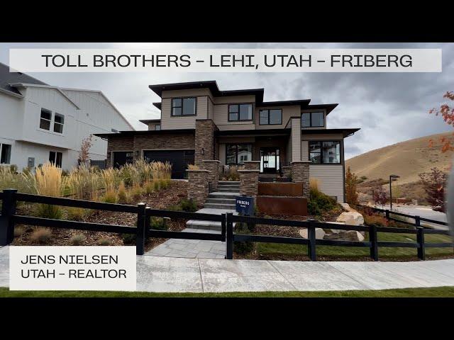 TOLL BROTHERS | LEHI, UTAH | FRIBERG HOME TOUR | 5990 SQ. FT. | 5 BED | 4 BATH | UTAH HOMES