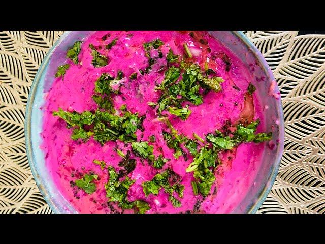 Beetroot Raita | Healthy Recipe |Serene Spaces