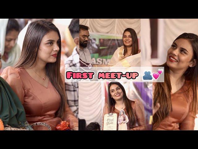 ️First meet-up | സ്നേഹത്താൽ പൊതിഞ്ഞ് ഒരുപാട് പേർ🫂 | exclusive @jasminjaffar meet-up