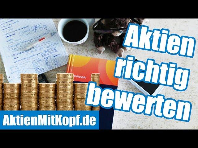 Aktienbewertung richtig lernen! Die 4 Bewertungsmodelle von Aktien & Wettbewerbsanalyse