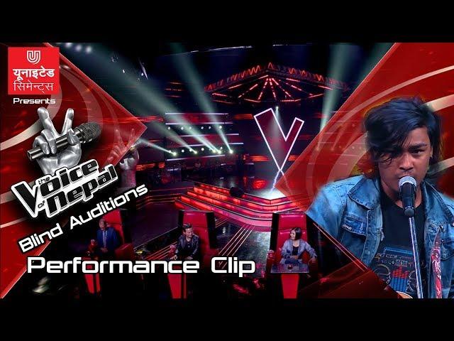 Kuma Sagar "Maya Ko Dorile" The Voice of Nepal Season 2 - 2019