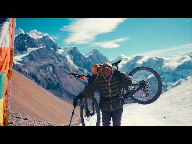 | THORANG-LA PASS ON A MOUNTAIN BIKE  | EP- 8 | Manang-Mustang Trip