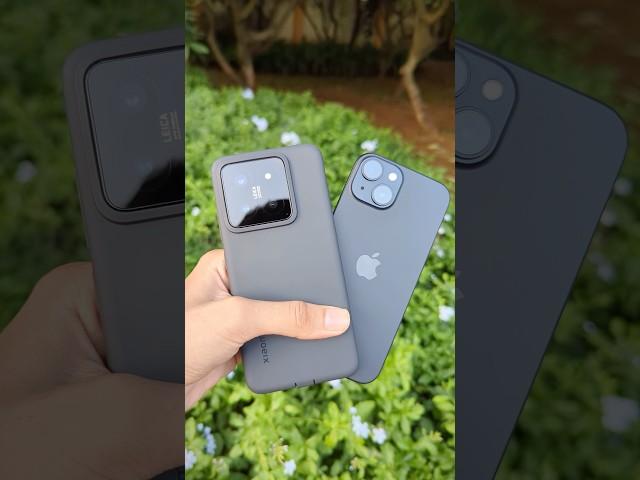 iPhone 15 vs Xiaomi 14  Camera Test #shorts