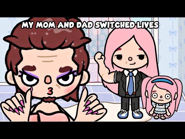 My Mom and Dad Switched Lives! ‍️| Sad Toca Life Story | Toca Boca World