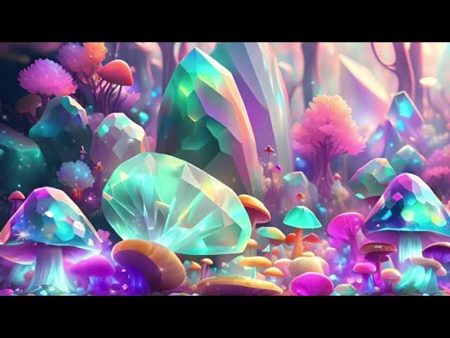  Magical Crystals | Fantasy Forest | Music & Ambience  Music to Sleep to #fantasymusic #crystals