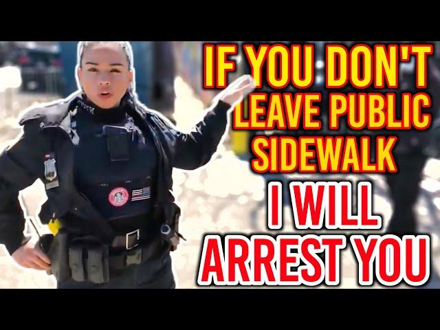 When Female Cops Got Humiliated By Citizen | First Amendment Audit