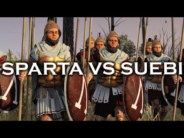 Sparta vs Suebi - Multiplayer Battle - Total War Rome 2