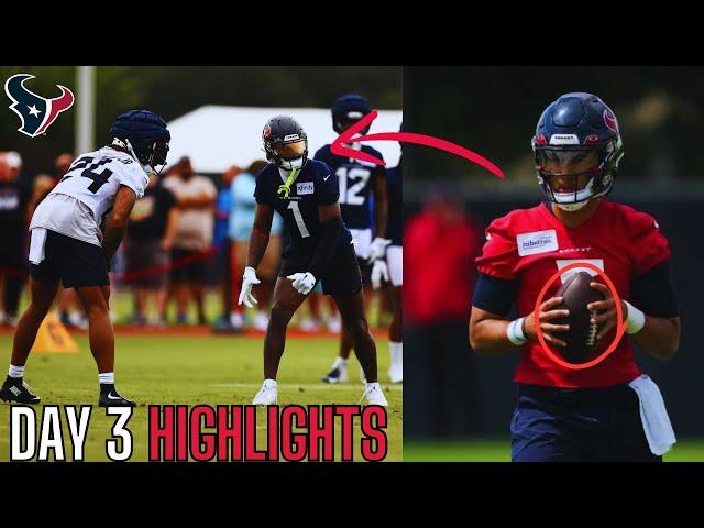 CJ Stroud & The Houston Texans Are DOMINATING At Training Camp... | Texans Training Camp News |