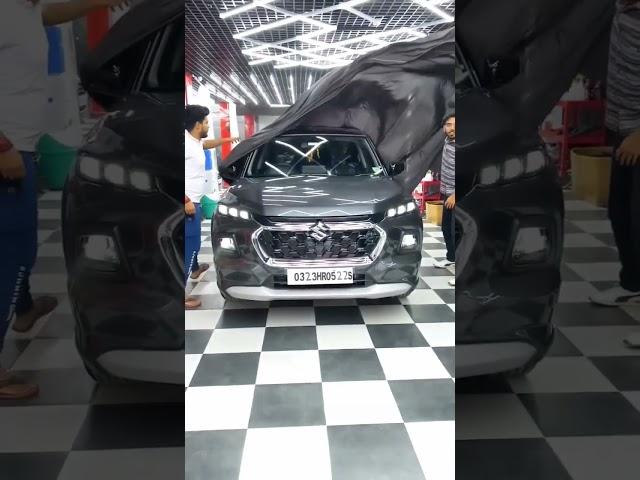 lakshay archit new car grand vitara #lakshay #lovekataria #elvishyadav #ajju0008 #shortvideo #viral