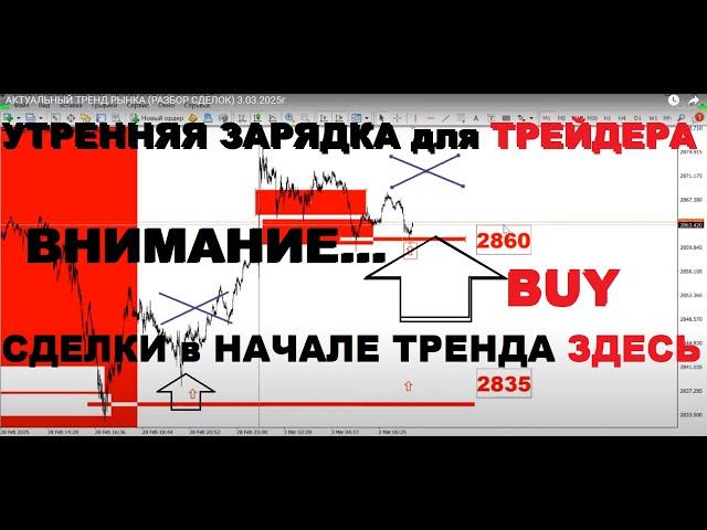 МОЗГОВОЙ ШТУРМ РЫНКА (РАЗБОР СДЕЛОК) 3.03.2025г