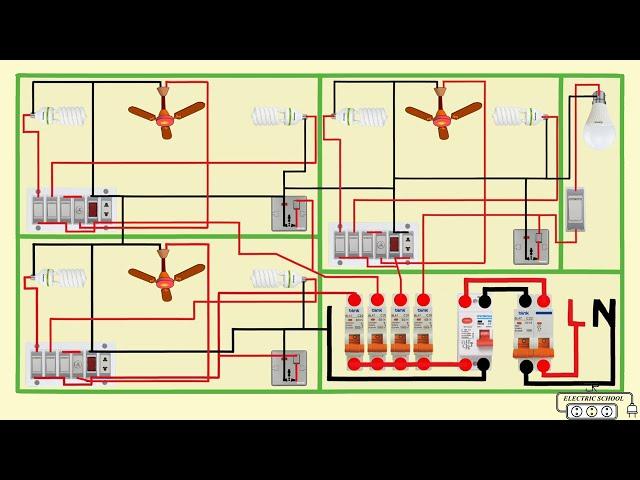 complete electrical house wiring diagram