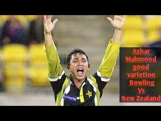 Azhar Mahmood Great Variation Bowling Vs New Zealand [Pakistan vs New Zealand]