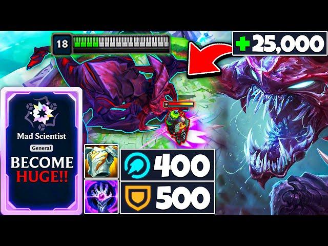 Cho’gath, but I’m an unkillable behemoth that one-shots you