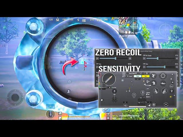 New Update 3.3Best Sensitivity Code + Control Settings Pubg Mobile/Bgmi Sensitivity 2024