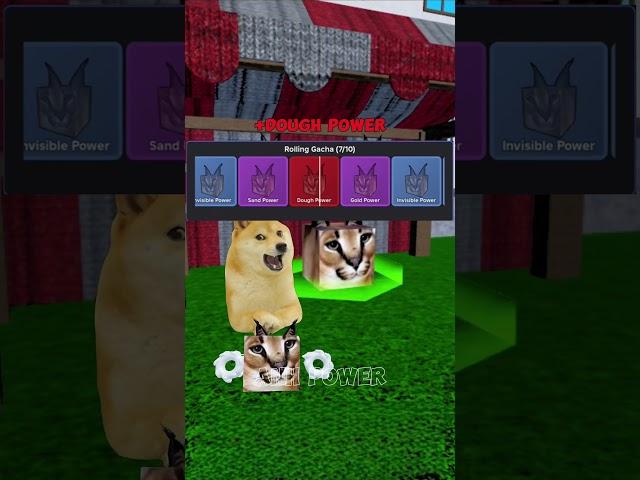 A day’s lucky in meme sea #roblox #doge #bloxfruits #memesea