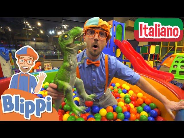 Impariamo con Blippi al parco giochi coperto | Blippi in Italiano | Video educativi per bambini