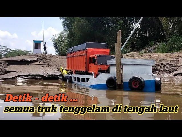 Semua supuir truk panik kapalnya tenggelam 