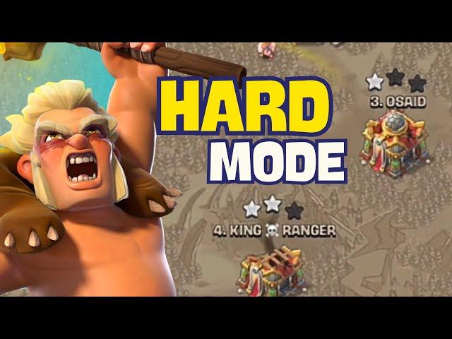 is HARD MODE really hard?? Clash of Clans