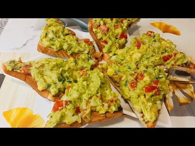 HOW TO MAKE AVOCADO TOAST BREAKFAST RECIPE #avocadotoast