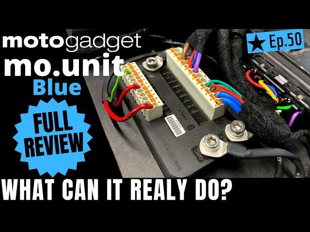 Motogadget  Mo.unit Blue, Full Review | WHAT CAN IT REALLY DO? - CB750 Cafe Racer