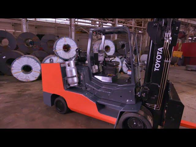 Toyota Material Handling | Products: High-Capacity Large IC Cushion Forklift