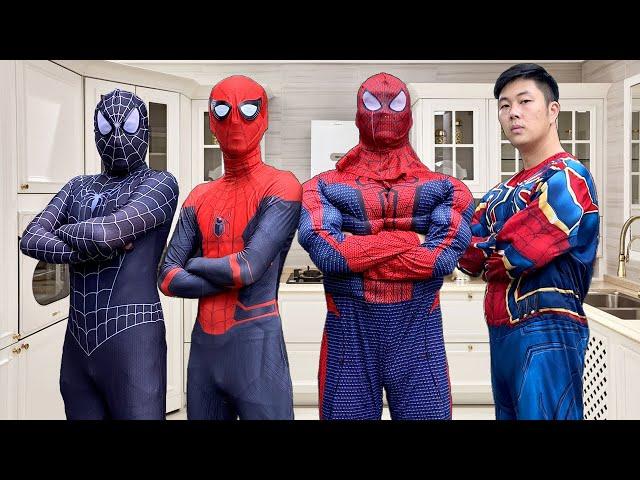 Team SPIDER-MAN's Morning Routines | Fun Heroes