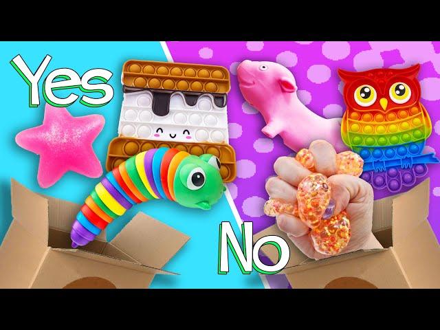 Yes Or No Challenge! Mystery Fidgets From Mrs. Bench!