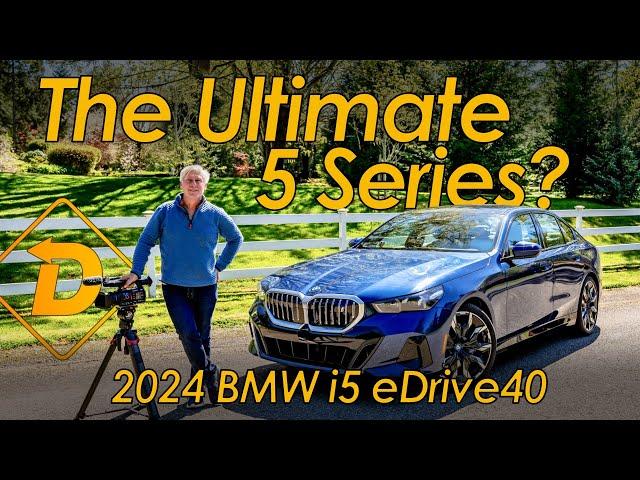 2024 BMW i5 eDrive40 is Ultimate Stealthy Refinement #cars #electricvehicle