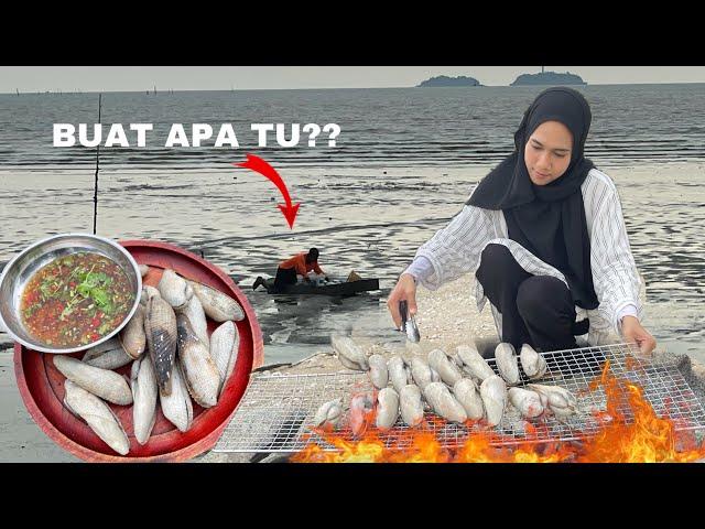 MENTARANG FRESH DARI LAUT DAN TERUS BAKAR ! | Isi gemok & manis !